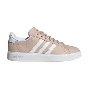 adidas Grand Court "Wonder Taupe" Cloudfoam White Gold Metallic